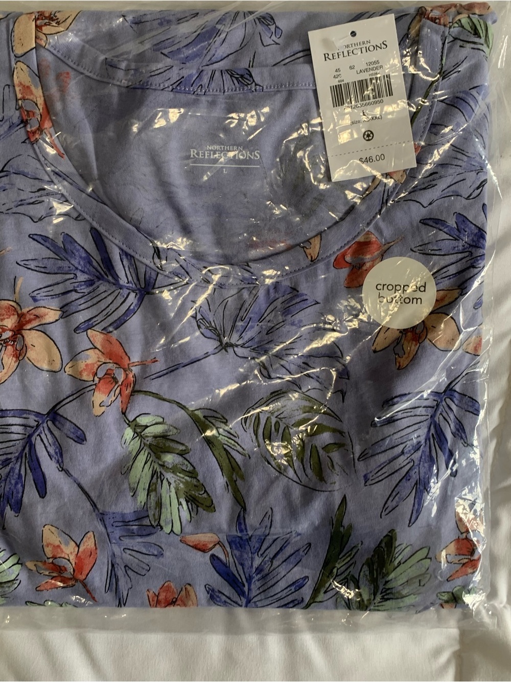 New in package with tags NORTHERN REFLECTIONS pj set womens size L